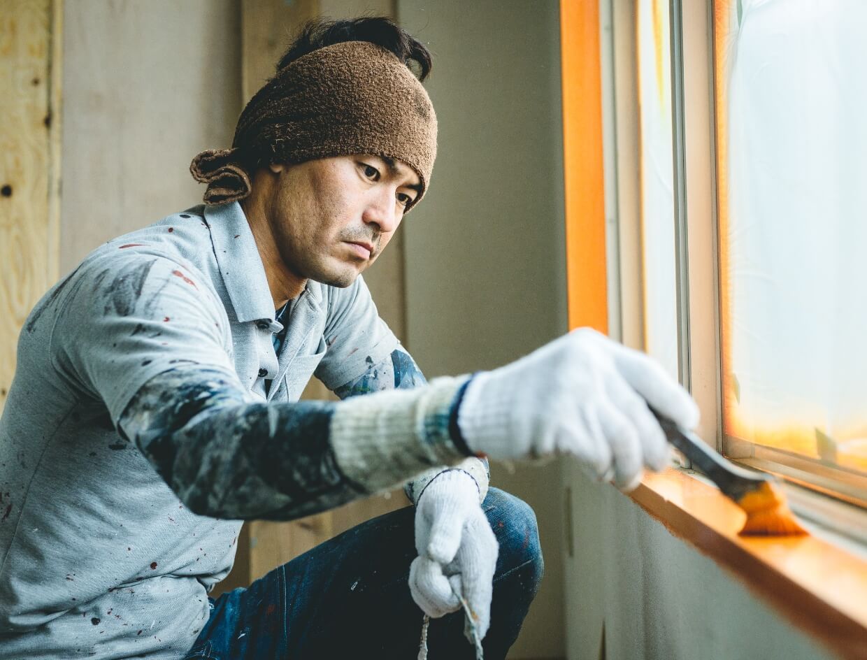 一級塗装技能士としての圧倒的なプロ意識